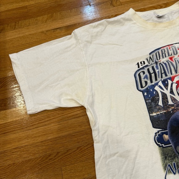 VNTG New York Yankees 1998 World Series Champions Starter T-Shirt Men’s XL White - Picture 5 of 12